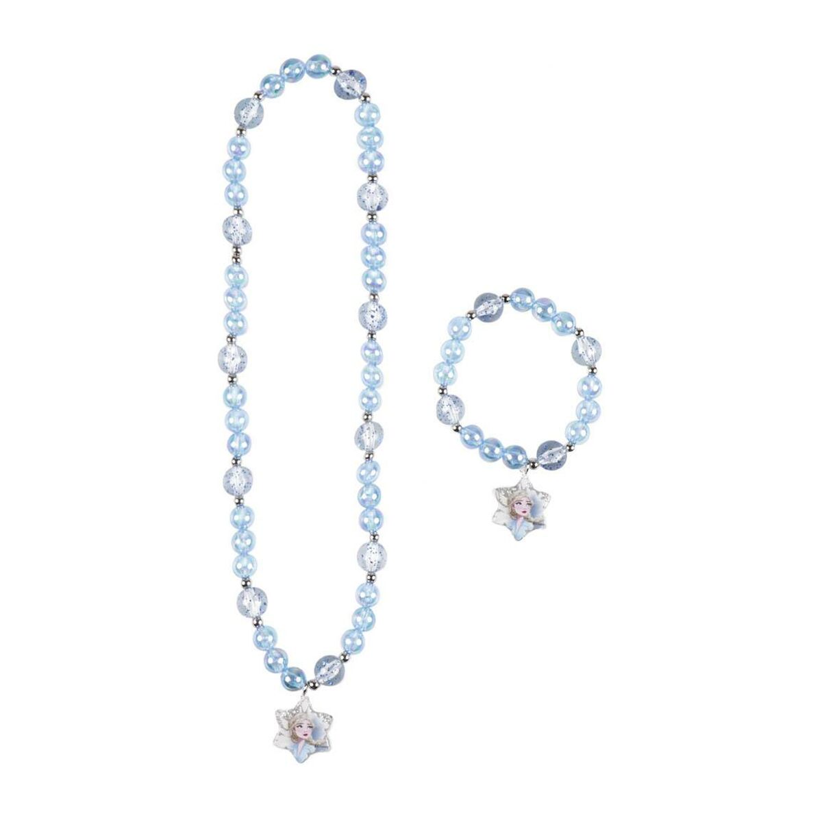 Set Collar y Pulseras Frozen Azul 2 Piezas
